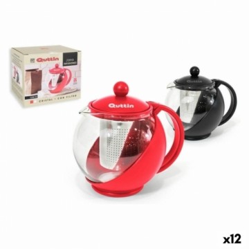Чайник Quttin Стеклянный 1,25 L (12 штук) (1250 ml)