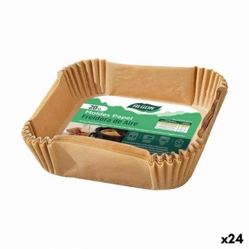 Food Tray Set Algon Taukvāres katls bez Eļļas 20 cm 20 Daudzums (24 gb.)