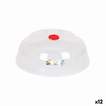Крышка с клапаном для микроволновок Dem Montera Прозрачный Пластик 26 x 26 x 12 cm (12 штук)