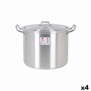 Bigbuy Cooking Кастрюля с крышкой Алюминий 33 x 28 x 24 cm (4 штук)