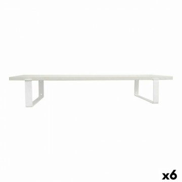 Полки Confortime Белый Деревянный MDF 80 x 23,5 x 1,5 cm (6 штук)