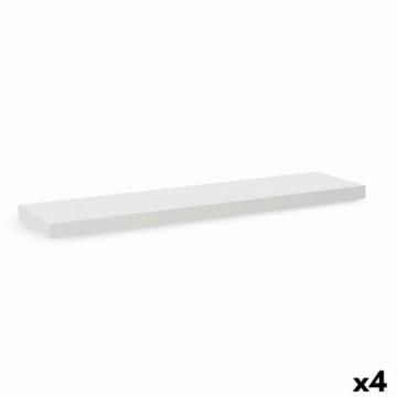 Planken Confortime Koks MDF Balts 23,5 x 80 x 3,8 cm (4 gb.)