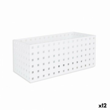 Органайзер Для Ящиков Confortime Белый 27,5 x 13,5 x 12,2 cm (12 штук)