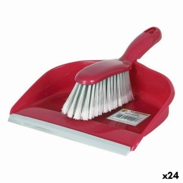 Dustpan La Mopperia 39322 Brush Rubber 23 x 30,5 x 10 cm (24 Units) (23 x 30,5 x 10 cm)