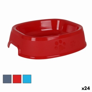 Suņu barotava Dem Pet 26 x 22 x 5 cm Plastmasa Kvadrāta (24 gb.)