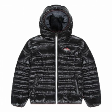 Bērnu Sporta Jaka Levi's Sherpa Lined Mdwt Puffer J Melns