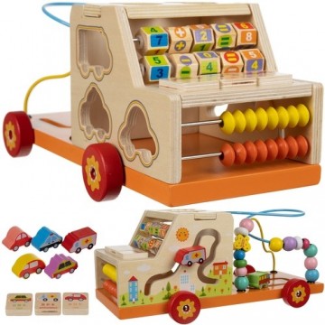 Sorter - wooden car Kruzzel 22652 (17331-0)