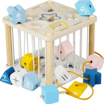 Kruzzel Sorter - wooden sensory cube 22885 (17249-0)