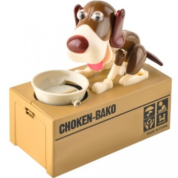 Kruzzel Battery-operated piggy bank - brown dog 22470 (16935-0)