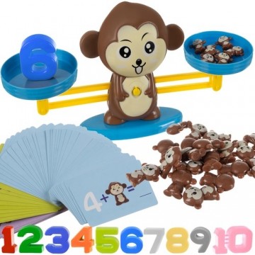 Marka Niezdefiniowana Educational game monkey - balance scale (15541-0)