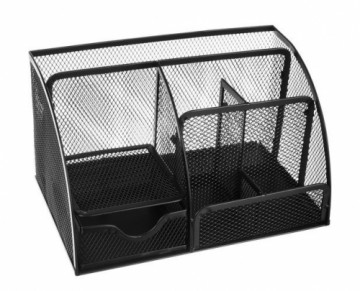 Iso Trade Desk organizer - 6 compartments - black (15371-0)