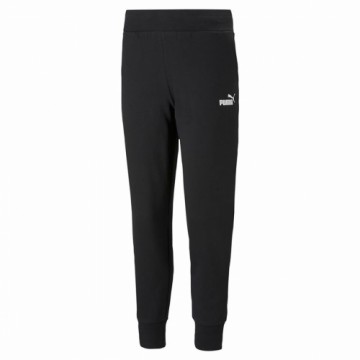 Длинные спортивные штаны Puma  Ess Sweat Fl Cl  Чёрный Женщина