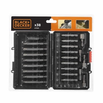 Bitu komplekts Black & Decker A7202-XJ 38 Daudzums