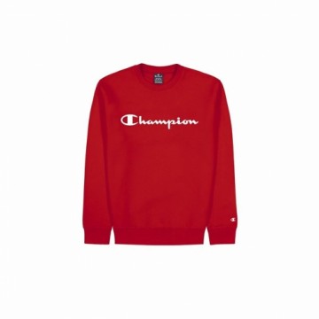 Men’s Sweatshirt without Hood Champion Crewneck Red