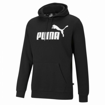 Vīriešu Sporta Krekls ar Kapuci Puma Ess Big Logo Melns