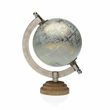 Земной глобус Versa Белый Акрил Деревянный 10 x 18 x 12 cm