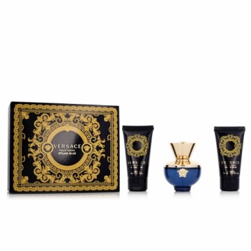 Женский парфюмерный набор Versace EDP Dylan Blue 3 Предметы