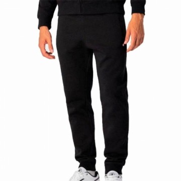 Adult Trousers Champion  Elastic Logo Black Men