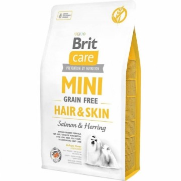 Фураж Brit Mini Hair&Skin Для взрослых Лососевый Рыба 2 Kg