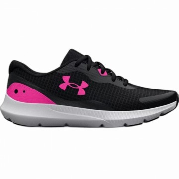 Skriešanas Apavi Pieaugušajiem Under Armour Surge 3 Melns