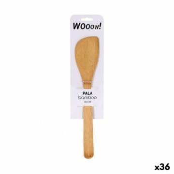 Лопатка Wooow изогнутый Бамбук 30 x 6,2 x 0,8 cm (36 штук)