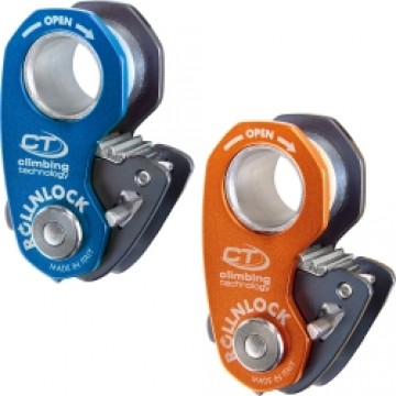 Climbing Technology Trīsis Roll n Lock Pulley  Blue