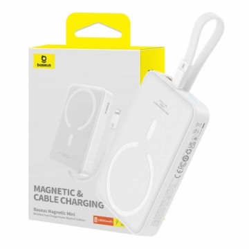 Powerbank Baseus Magnetic Mini 10000mAh 20W MagSafe (white)