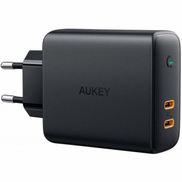 Sienas Lādētājs Aukey PA-D5 Melns