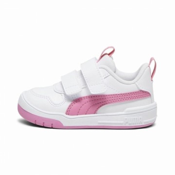 Sports Shoes for Kids Puma Multiflex Sl V White Pink