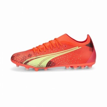 Adult's Football Boots Puma Ultra Match MG Orange