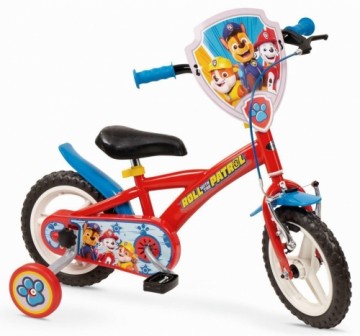 Children's Bike 12" Paw Patrol Red 1178 Boy NEW TOIMSA