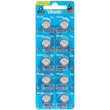 Alkaline battery Vinnic G13 / AG13 / L1154 / LR44 / 157 / V13GA / RW82 / A76 10 pcs.