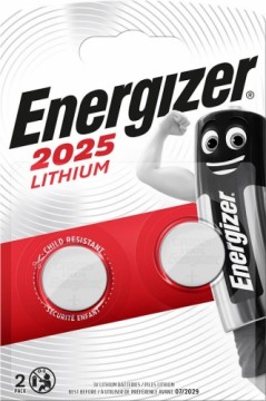 ENERGIZER BATTERIES SPECIALIZED CR2025 2 PIECES