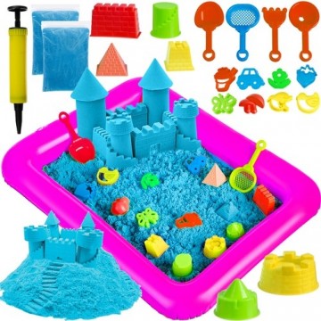 Kruzzel Creative sand - sandbox + molds 22712 (17372-0)