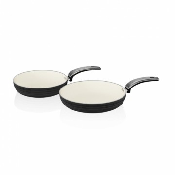 SWAN FRYING PANS 2 PCS RETRO SWPS2010BN