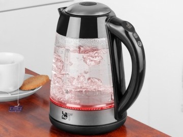 LAFE CEG015 electric kettle 1.7 L 2200 W Transparent