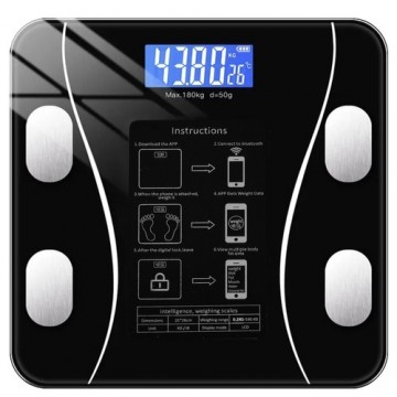 LCD bathroom scale - analytical Ruhhy 22525 (17269-0)