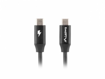 LANBERG CABLE USB-C M/M 2.0 0.5m PREMIUM QC 4.0 PD