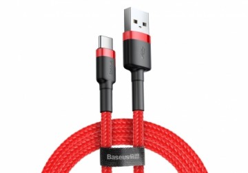 Baseus Cafule USB cable 0.5 m USB 2.0 USB A USB C Red