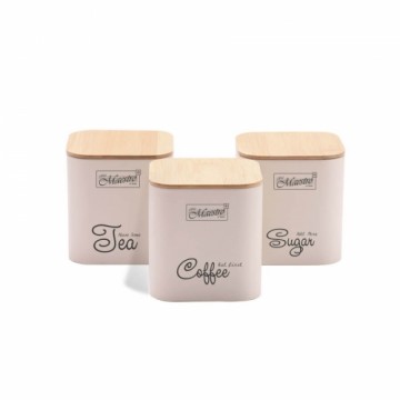 Maestro SET OF METAL CONTAINERS 3 PCS MR-1775-3S-IVORY