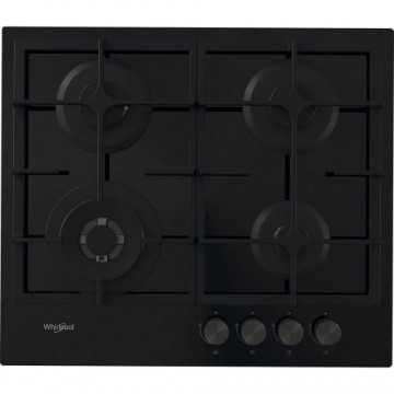 Whirlpool AKT 6455/NB1 hob Black Built-in Gas 4 zone(s)