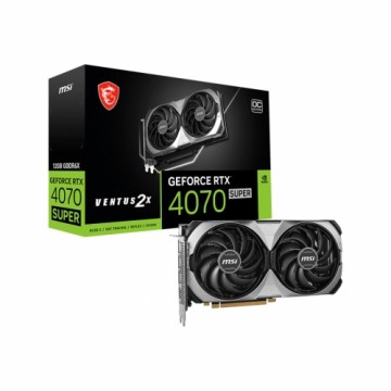 Графическая карта MSI RTX 4070 SUPER 12G VENTUS 2X OC GEFORCE RTX 4070