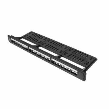 24-port UTP Category 5e Patch Panel Lanberg PPKS-1124-B