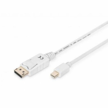 Кабель Displayport Digitus by Assmann AK-340102-030-W Белый 3 m