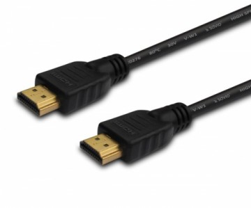 Savio CL-08 HDMI cable 5 m HDMI Type A (Standard) Black