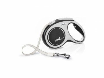 Flexi New COMFORT 8 m Black, Grey Dog Retractable lead