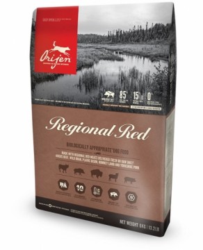 Orijen Regional Red 2 kg Adult Beef, Lamb, Pork