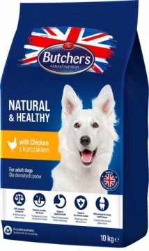 BUTCHER'S Natural&Healthy with chicken - dry dog food - 10 kg