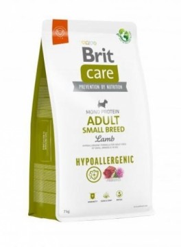 BRIT Care Hypoallergenic Adult Small Breed Lamb&Rice - dry dog food - 7 kg