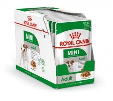 ROYAL CANIN SHN Mini Adult in sauce - Wet dog food - 12X85G